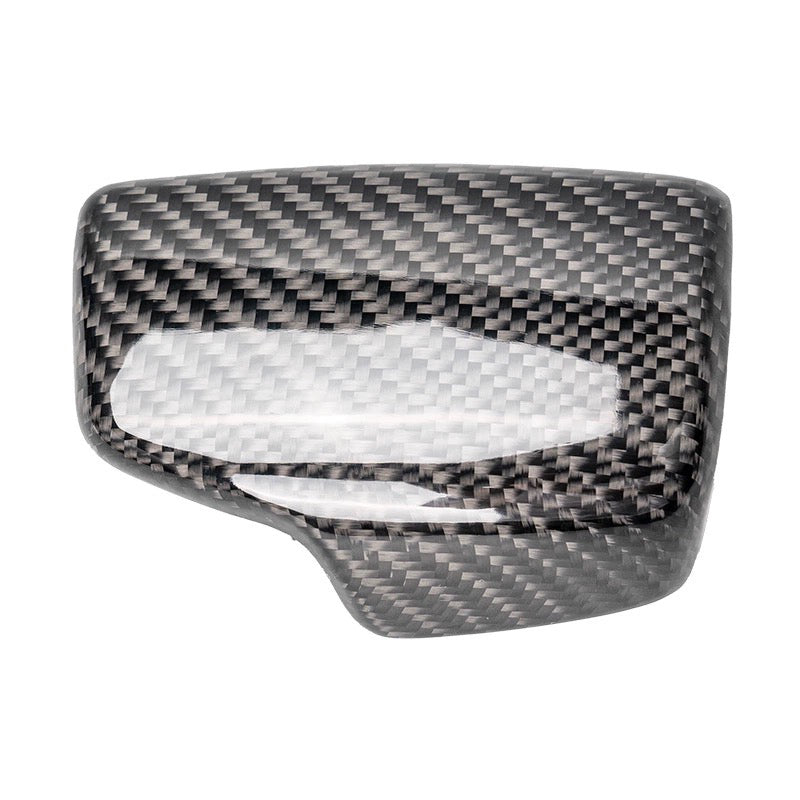 Alcantara, Carbon Fiber or Perforated Leather Gear Shift Knob cover For Audi B9 models