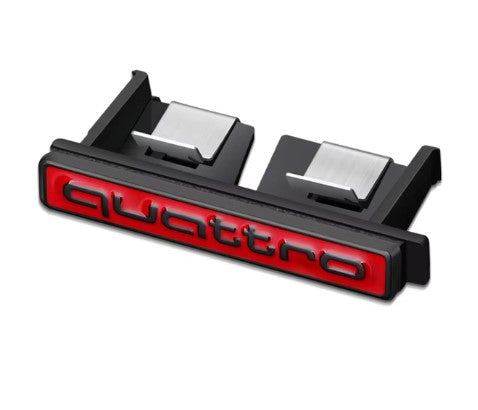 Audi Quattro Grille and Trunk Emblems