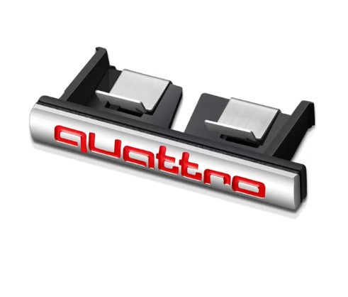 Audi Quattro Grille and Trunk Emblems