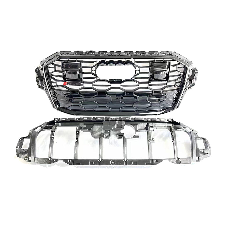 RS Honeycomb Front Grille for 2020-2024 Audi Q7/SQ7 4M Models