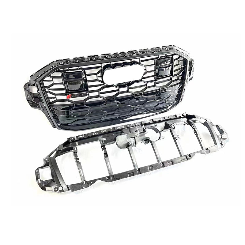 RS Honeycomb Front Grille for 2020-2024 Audi Q7/SQ7 4M Models