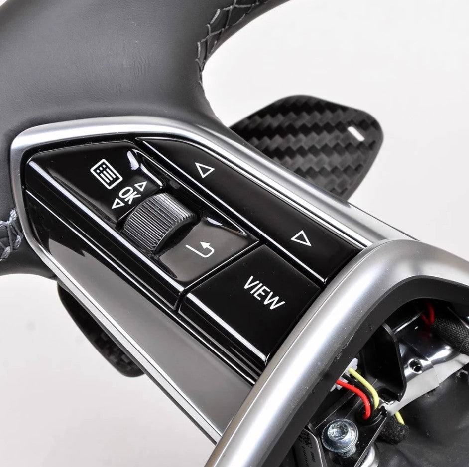 Carbon Fiber Magnetic Paddle Shifter set for Audi Models