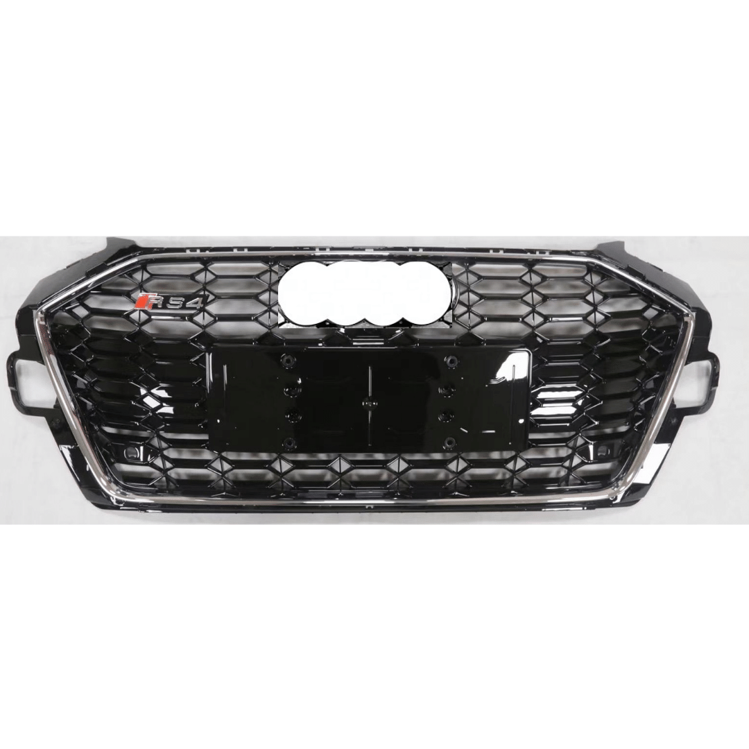 RS Honeycomb Front Grille for 2020+ Audi A4/S4/RS4 B9.5 Models