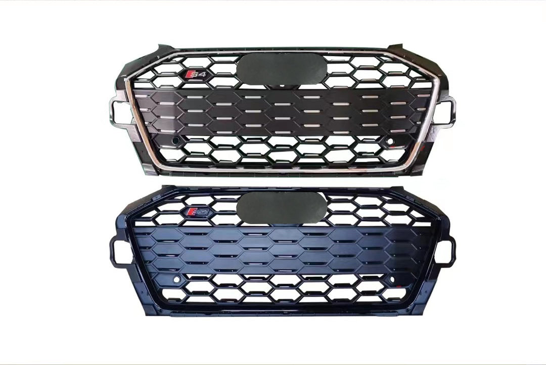 RS Honeycomb Front Grille for 2020+ Audi A4/S4/RS4 B9.5 Models