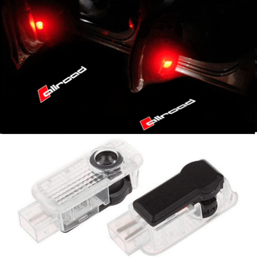 Audi LED Door Projector Puddle Lights 2 Piece Set - Enthusiast Brands