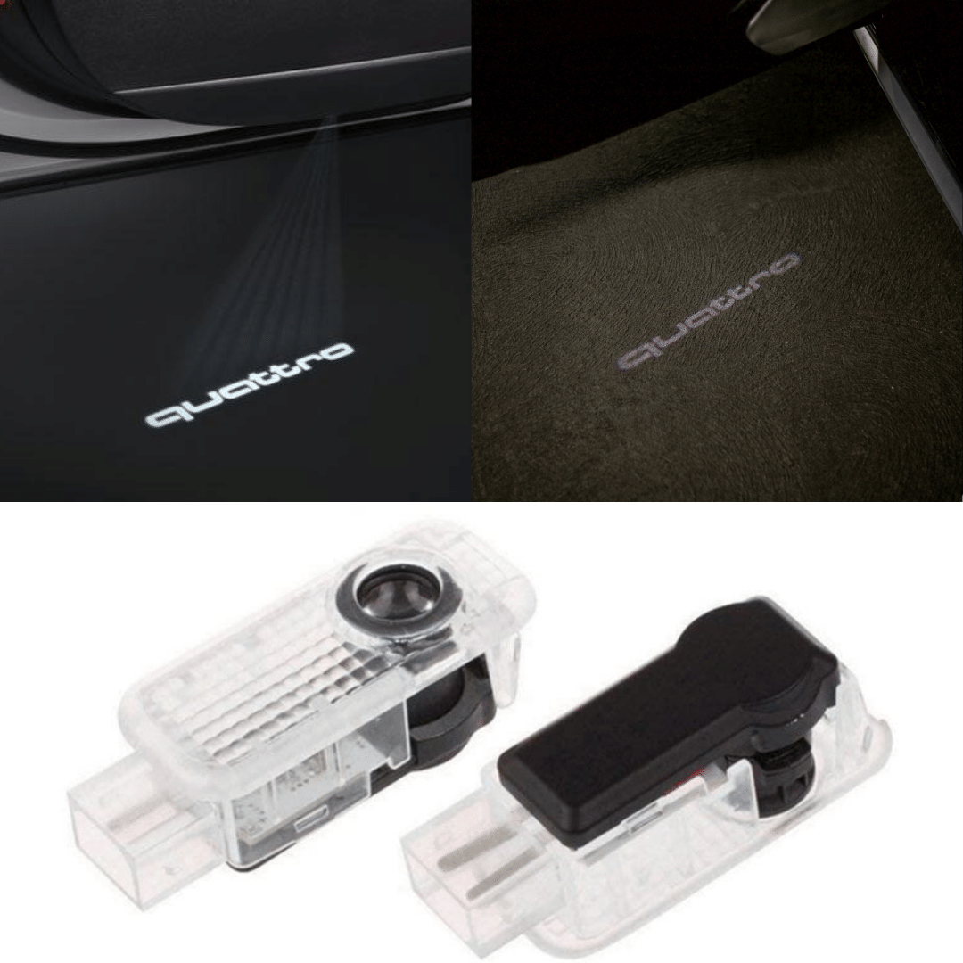 Audi LED Door Projector Puddle Lights 2 Piece Set