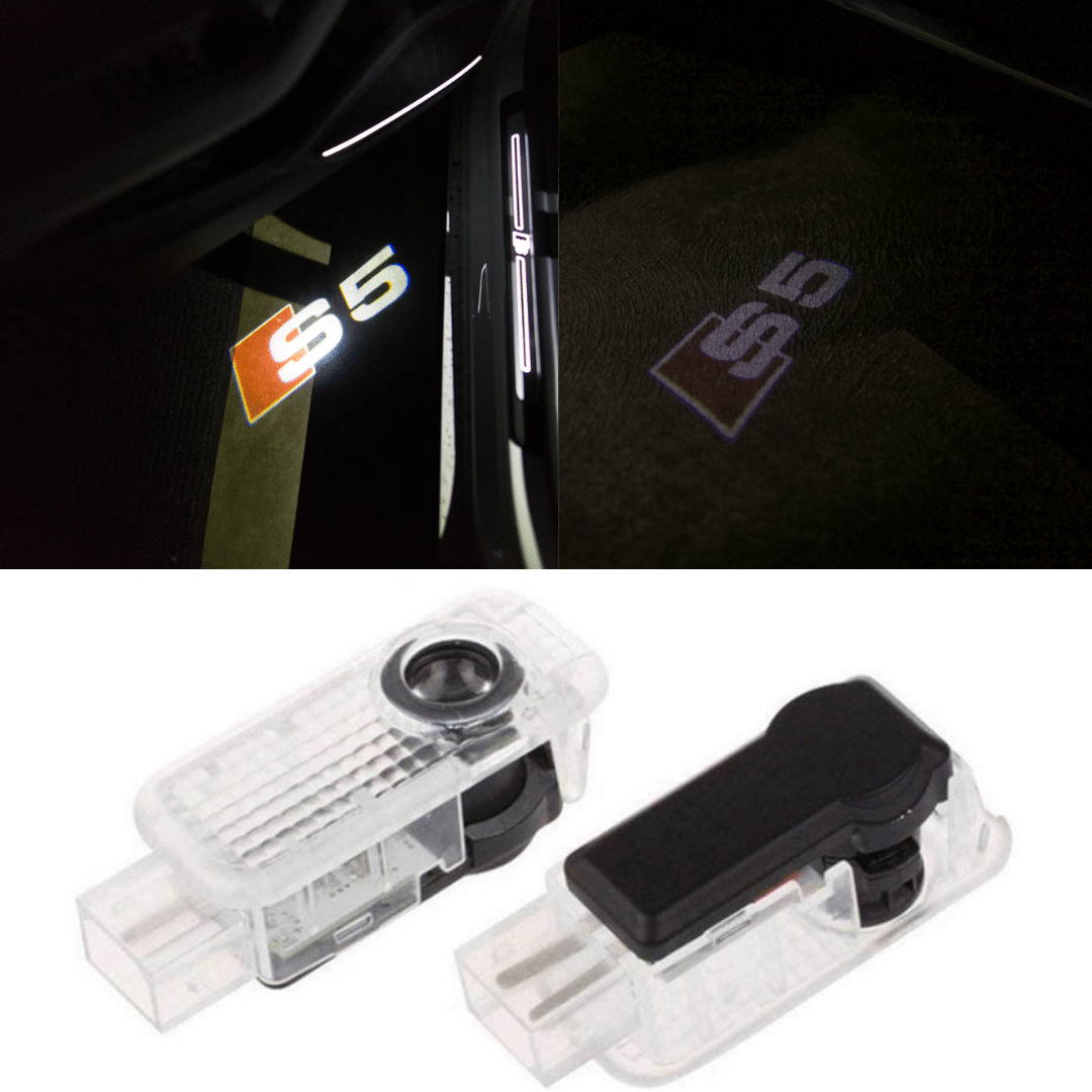 Audi LED Door Projector Puddle Lights 2 Piece Set