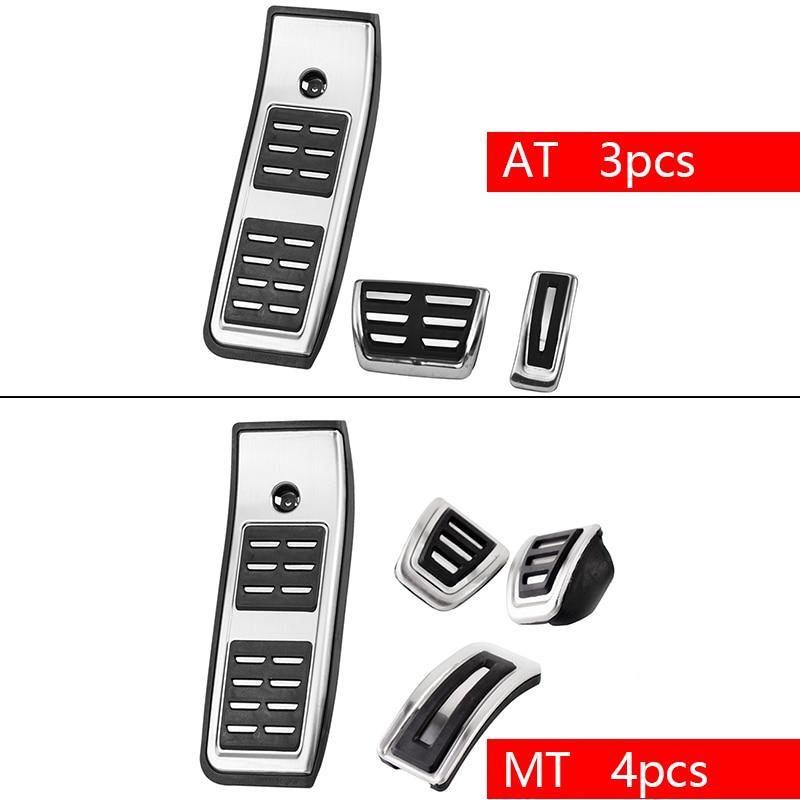 Stainless Steel Audi Sport Foot Pedals for Audi B9 Models - Enthusiast Brands