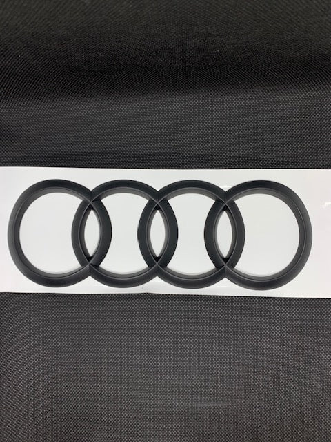 Premium Rear Rings Trunk Lid Emblems for Audi Models