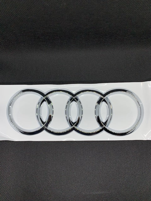 Premium Rear Rings Trunk Lid Emblems for Audi Models