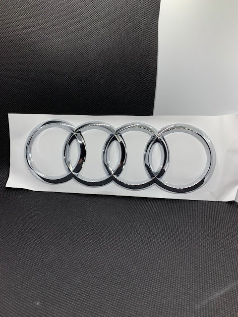 Premium Rear Rings Trunk Lid Emblems for Audi Models