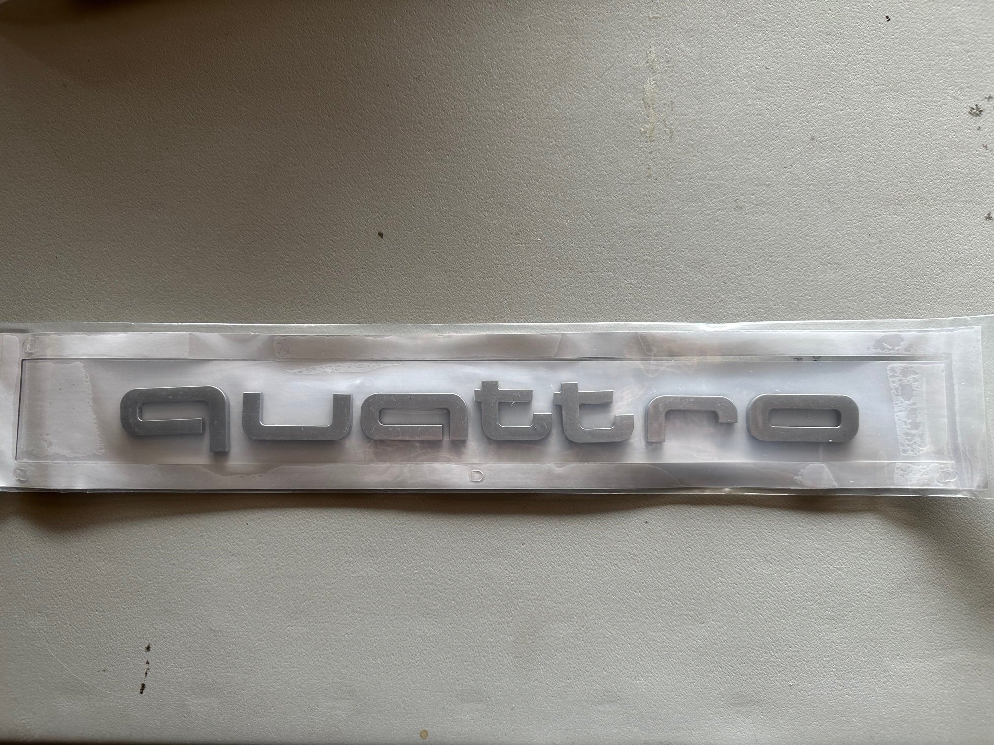 Audi Quattro Grille Badge Emblem