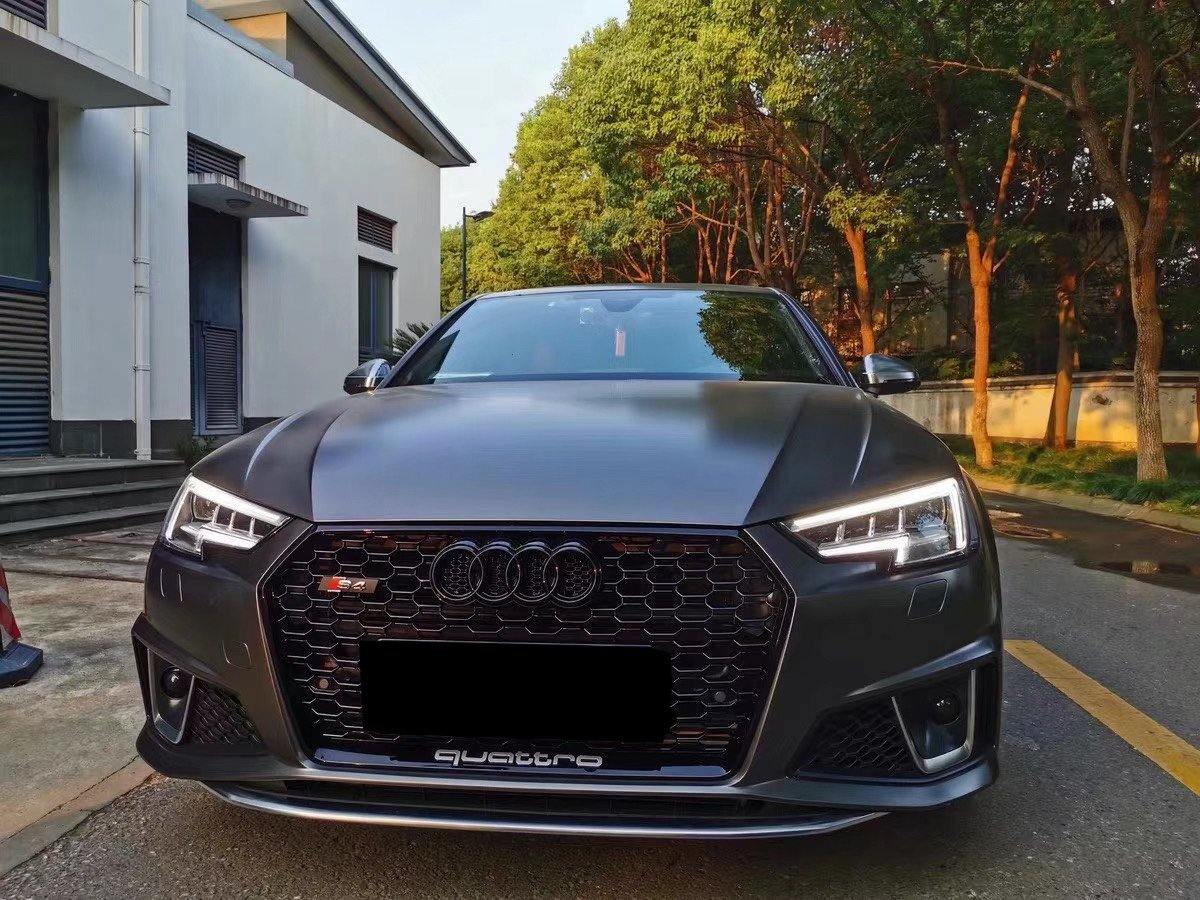 RS Honeycomb Front Grille for 2017-2019 Audi A4/S4/RS4 B9 Models - Enthusiast Brands