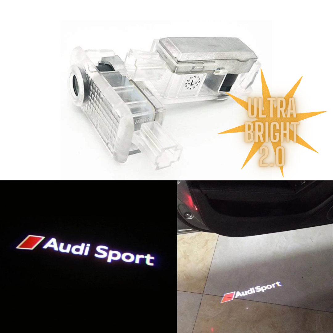 Audi LED Door Projector Puddle Lights 2 Piece Set