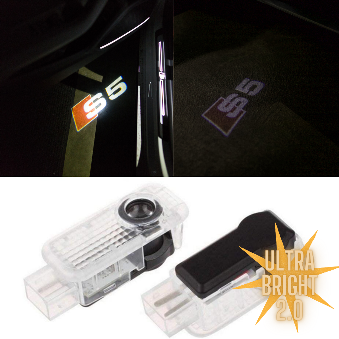 Audi LED Door Projector Puddle Lights 2 Piece Set