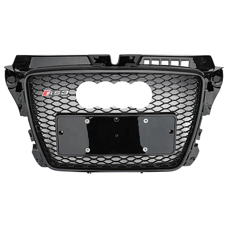 RS Honeycomb Front Grille for 2008-2012 Audi A3/S3/RS3 8P Models