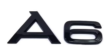 Black Optics Emblem Sets for Audi Models