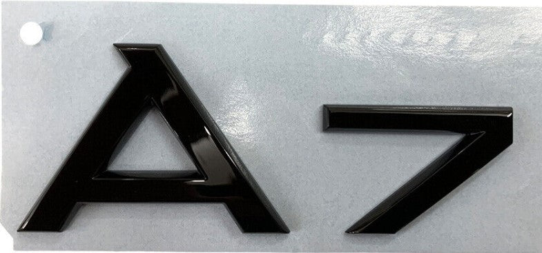 Black Optics Emblem Sets for Audi Models