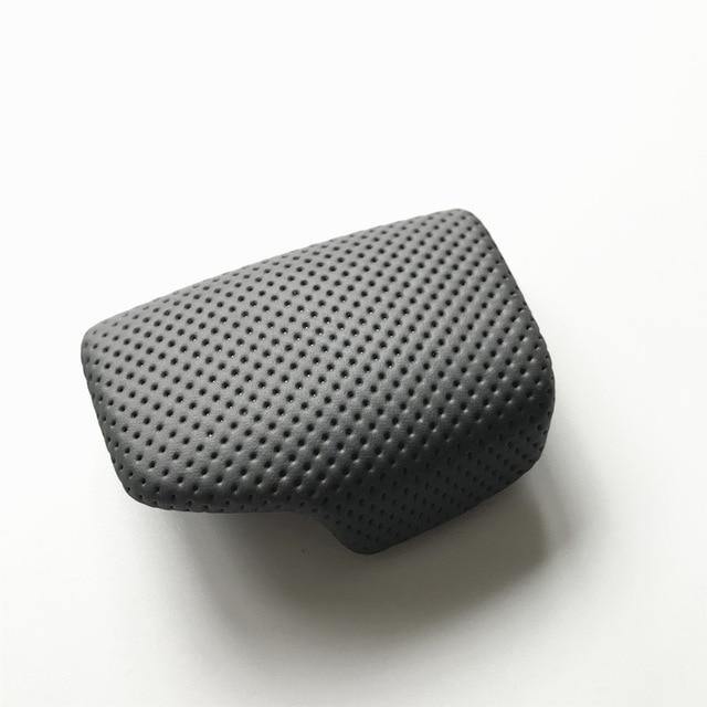 OEM Alcantara or Black perforated leather Gear Shift Knob cover For Audi B9 - Enthusiast Brands