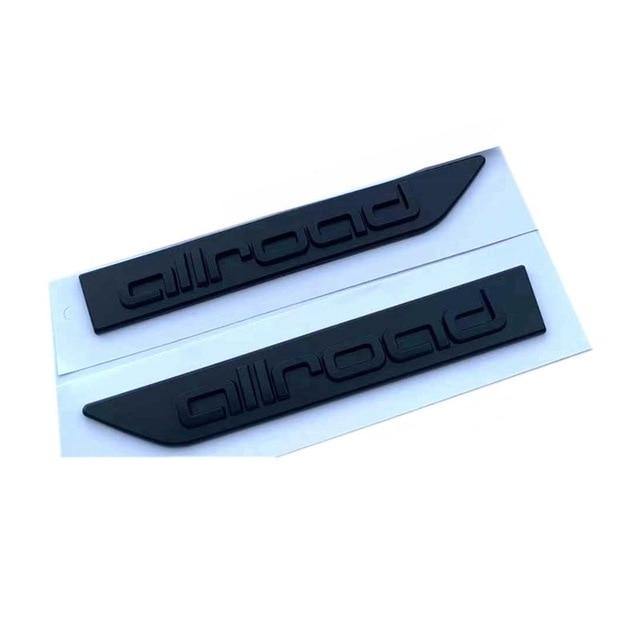 Allroad Fender Side Blade Emblems For AUDI B9 - Enthusiast Brands