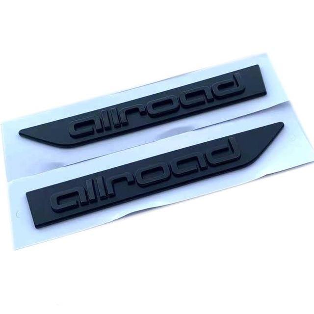 Allroad Fender Side Blade Emblems For AUDI B9 - Enthusiast Brands